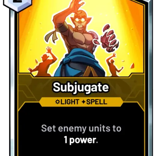 Subjugate (Silver)