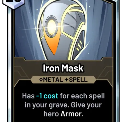 Iron Mask (Silver)