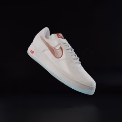 Air Force 1 - White/Varsity Red-Midnight Navy #33451