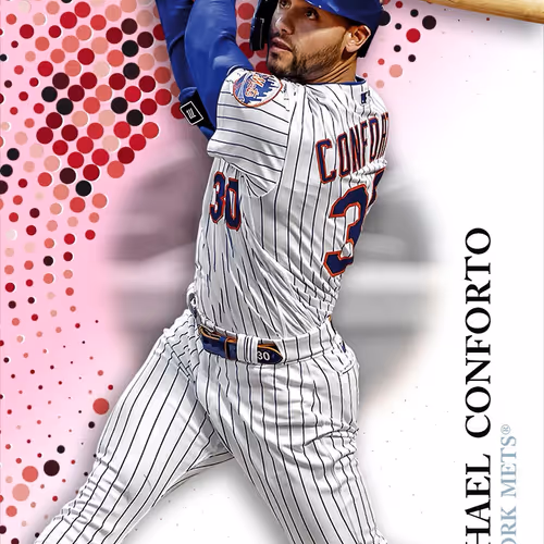 New York Mets R Michael Conforto Base Pink 1149 Un