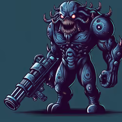 Cyberpunk Monster #59