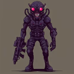 Cyberpunk Monster #380