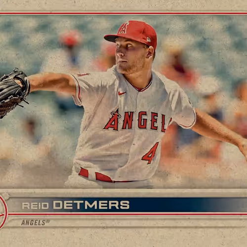 Angels R Reid Detmers Base Vintage Stock 201 Super