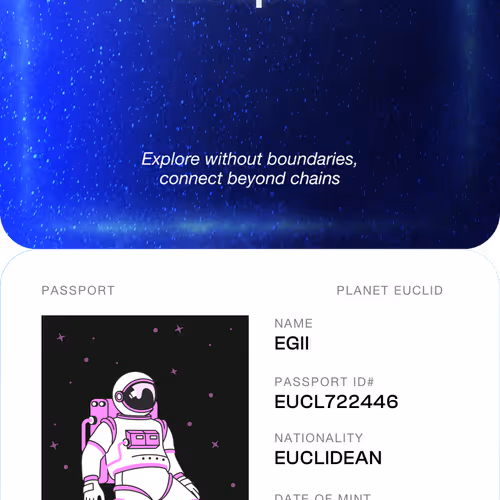 Planet Euclid Passport