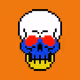 ART Pixel Skull #5576