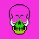 ART Pixel Skull #4338