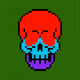 ART Pixel Skull #7307