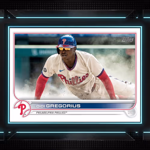 Philadelphia Phillies R Didi Gregorius Base Glitch