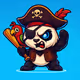 Pirate panda
