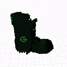 Survivors Green Boot Right
