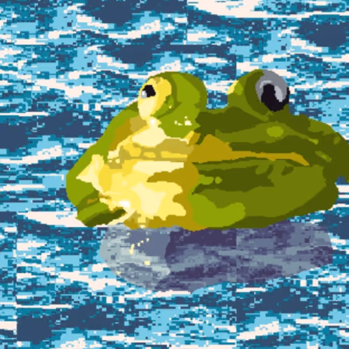Emojina the frog