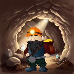 Amber Miner #3139