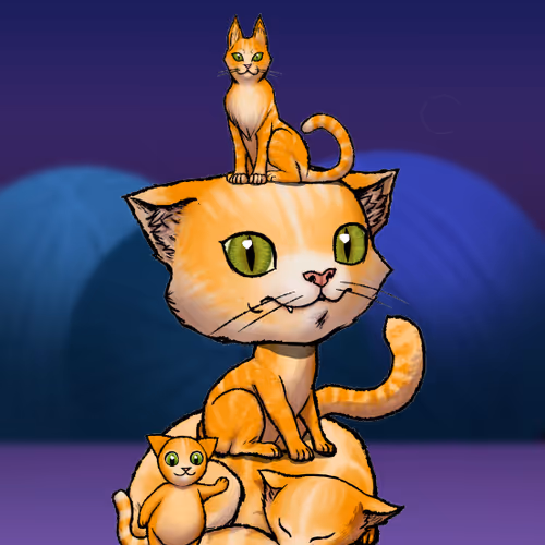 Pile O Cats By Wurlawyrm X Reddit Collectible Avat