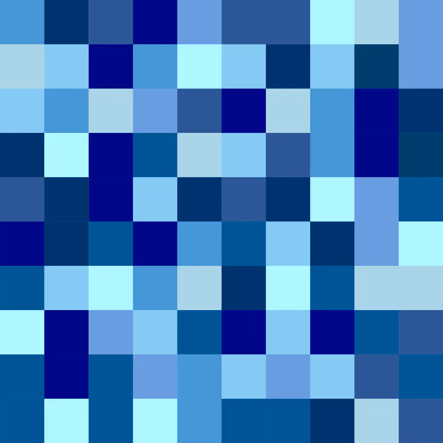 Indigo Squares #5163