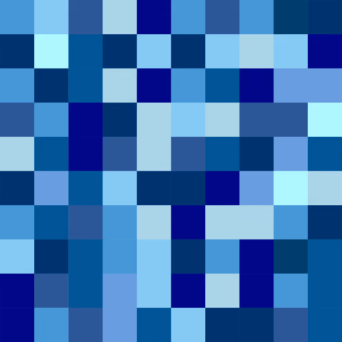 Indigo Squares #5161