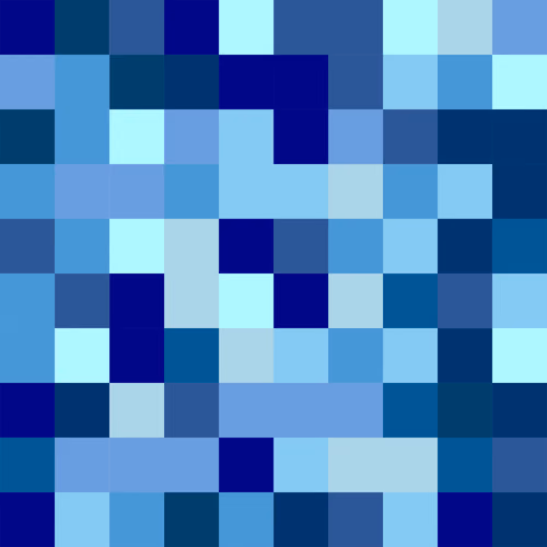 Indigo Squares #5156