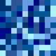 Indigo Squares #5076