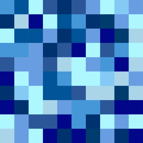 Indigo Squares #5160