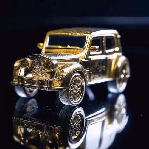 Gold Car #52