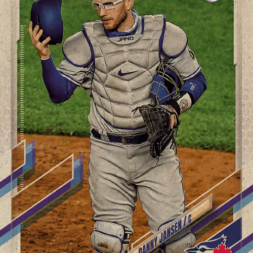 Toronto Blue Jays R Danny Jansen C Base Motion Vin