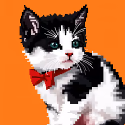 Pixilated Cute Kittens #31