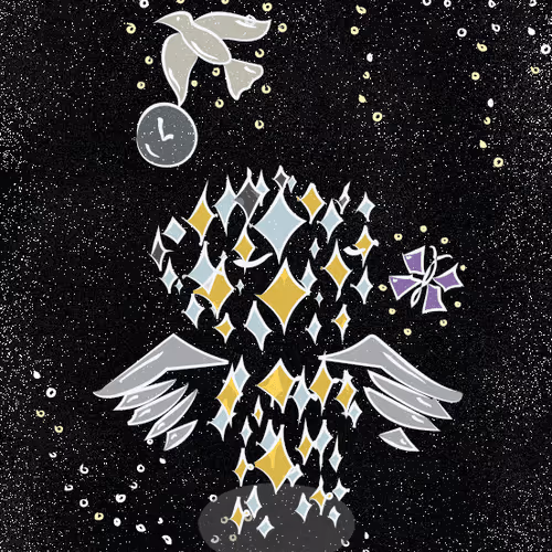 Логотип Retro Reimagined Christinemendoza X Reddit Collect