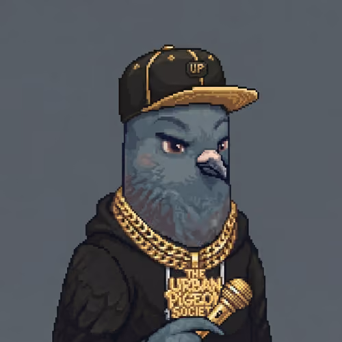 The Urban Pigeon Society #024 - "The Rapper"