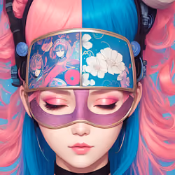 Pink Hair Cosmic Girl 7