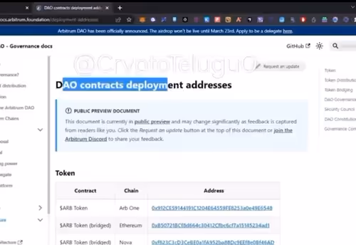 4/🧵

👇Steps to approve before listing

🔗Open ARB token contract - arbiscan