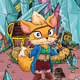 Swann the Fox #9 by Hoppy Doodle