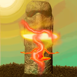 Moai (Juiced) #30 by TheFadedComb