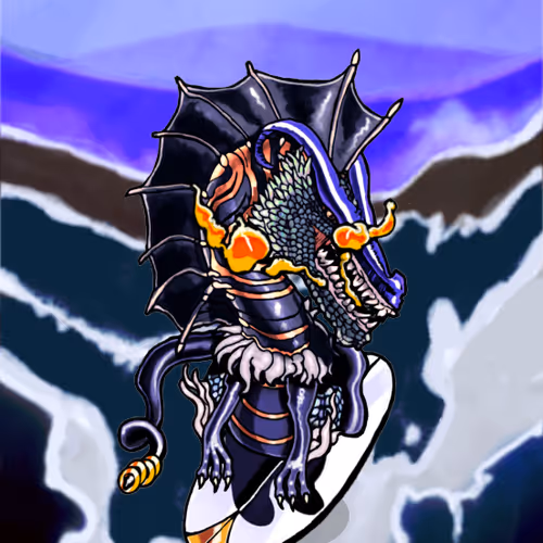 Surfer Dragon #1