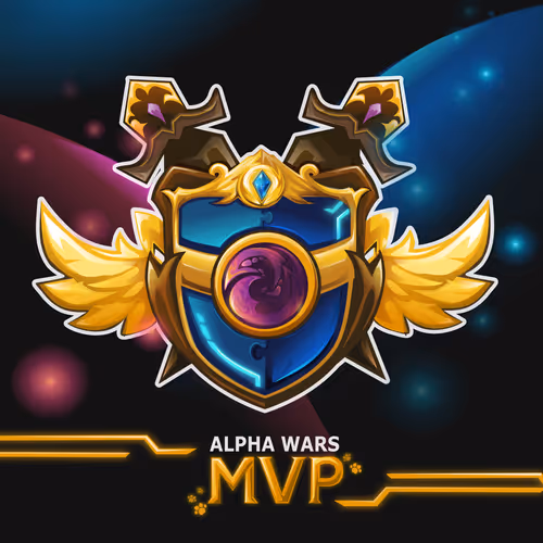 Alpha Wars MVP Badge