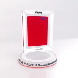 Signed Referee Red Card