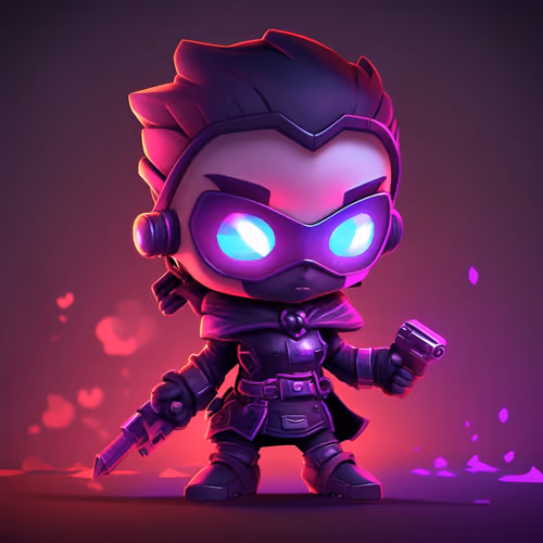 Shadow Rogue Chibi Agent #1 #4/101