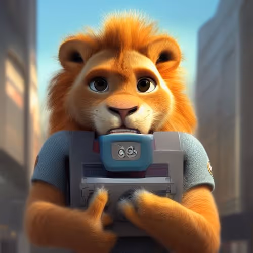 100NFTv1_Lion V3