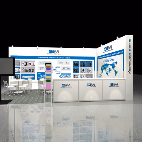 SUNG-IL Machinery Japan Exhibition Booth Design - May. 2023