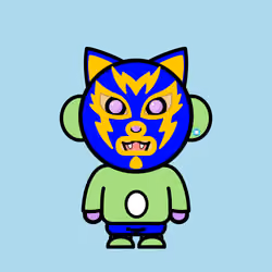 WRESTLER - BLUE
