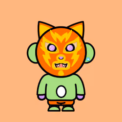 WRESTLER - ORANGE