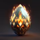 Easter Eggs - Fire