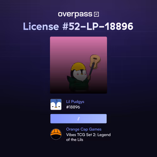 OverpassIP: 0xb444f744591aafbddda57ae70e780a16244c479d38b05db3694c11f1fd8ea581