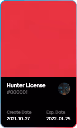 Hunter License