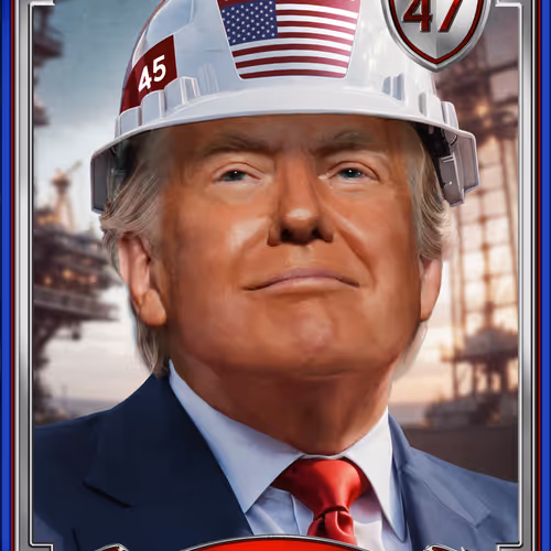 Trump Digital Trading Cards America First 1-of-1 Bonus Collection #166