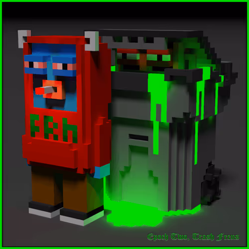 32X32 #72, trash fren