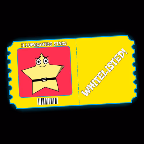 Whitelisted Illuminating stars