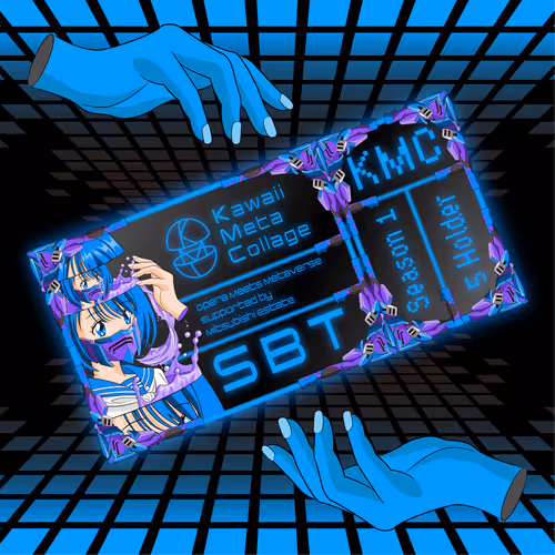 Kawaii Meta Collage Badge Sbt