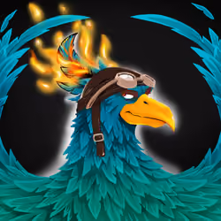 Polygon's Flaming Phenix Club #2304