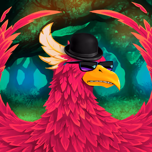 Polygon's Flaming Phenix Club #5727