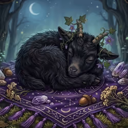 Clover, the tarot mat stomp 