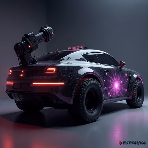 Dark Matter Tractor Vehicle